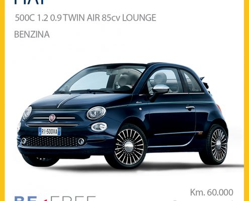 noleggio fiat 500 c