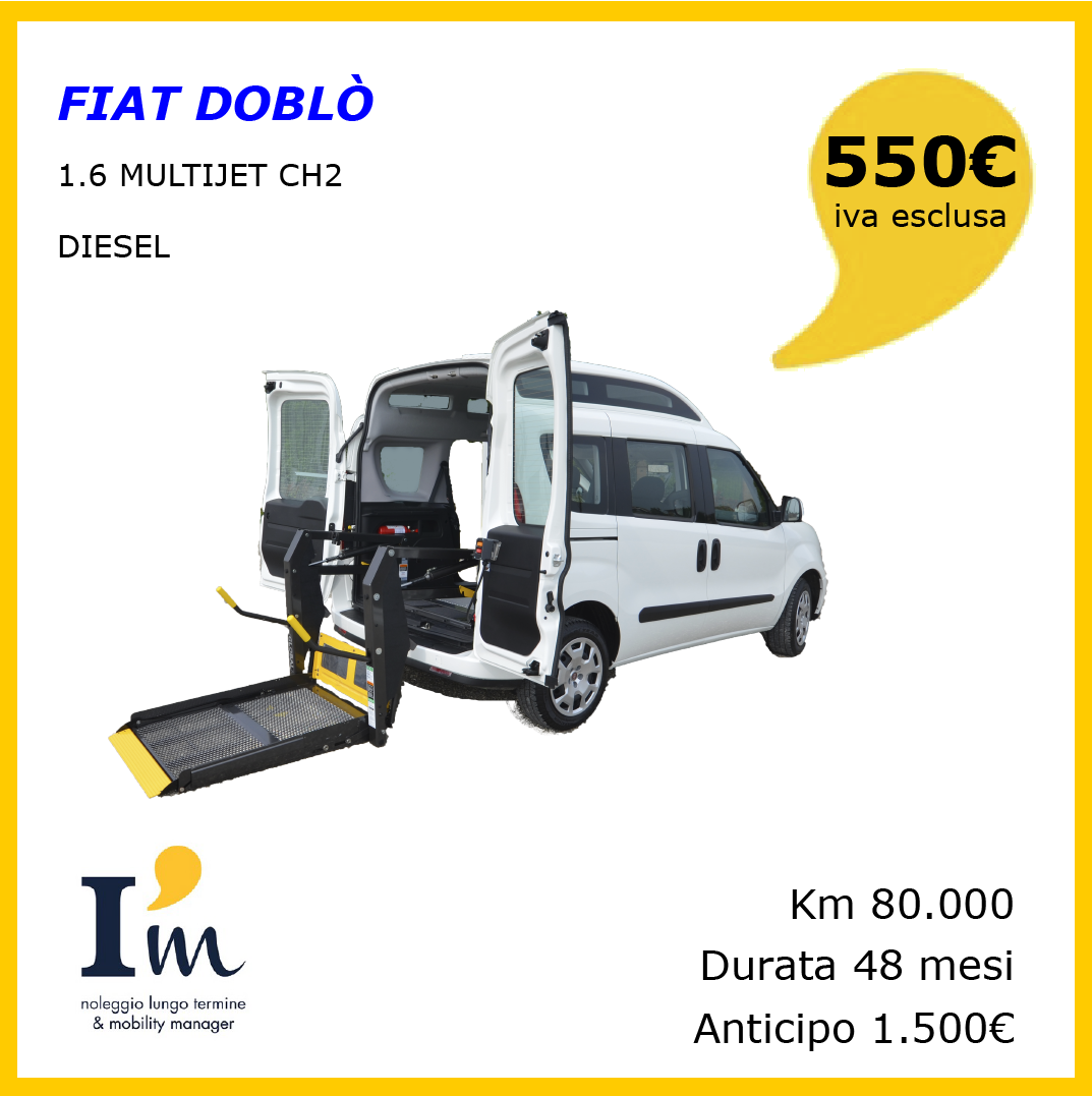 FIAT DOBLO' - I'm Noleggio